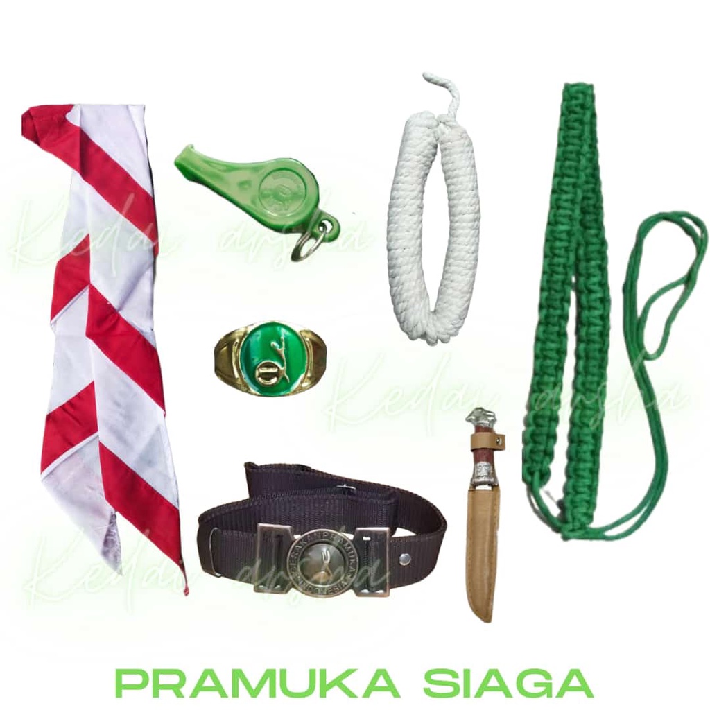 

Perlengkapan Pramuka Siaga putri Aksesoris Pramuka