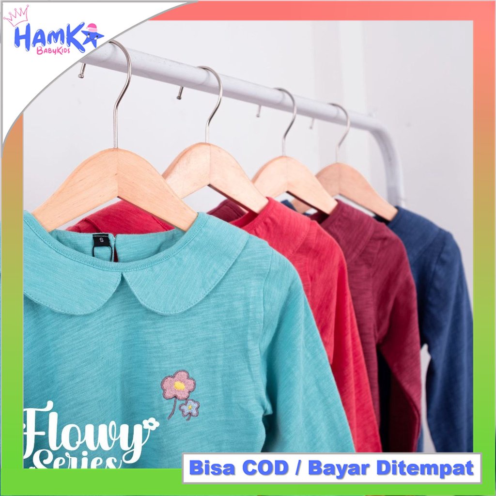 Setelan Baju Anak Perempuan Harian 1 - 6 Tahun Original Cutekids Flowy Series Stelan Baju Anak Cewek Perempuan 1 2 Tahun 2 3 Tahun Lengan Panjang Cocok Untung Ngaji