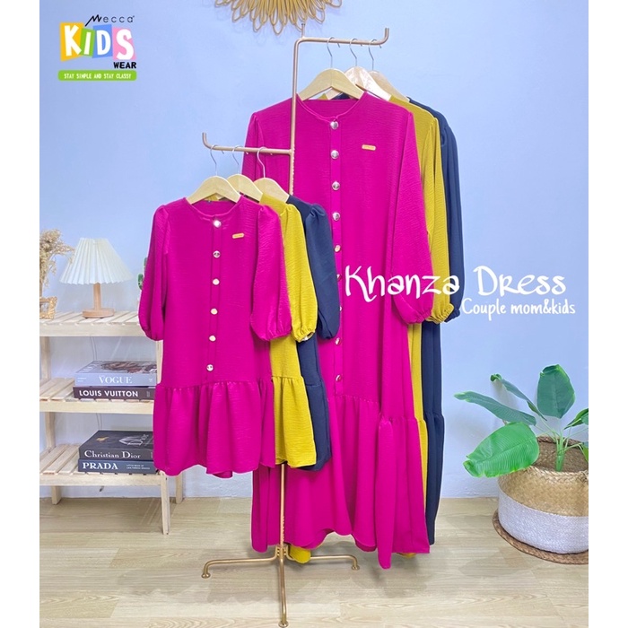 PRE ORDER KHANZA DRESS ELEGANT LOOK MOM&amp;KIDS BATCH #1