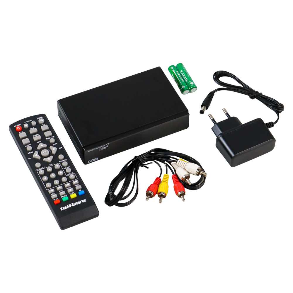 Taffware Bien7 Set Top Box TV Digital HD 1080P DVB-T2