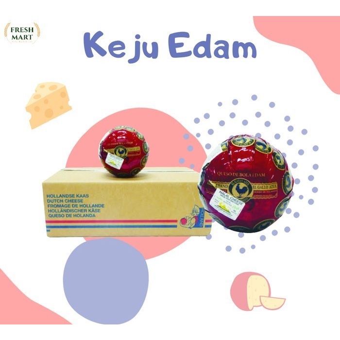 

Keju Edam Ayam Emas repack 1,7 Kg