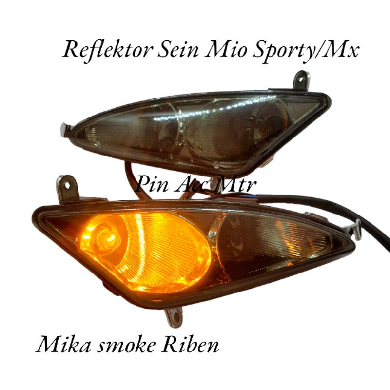 Reflektor Set /Kiri/Kanan Lampu Sein Mio sporty/MX pnp