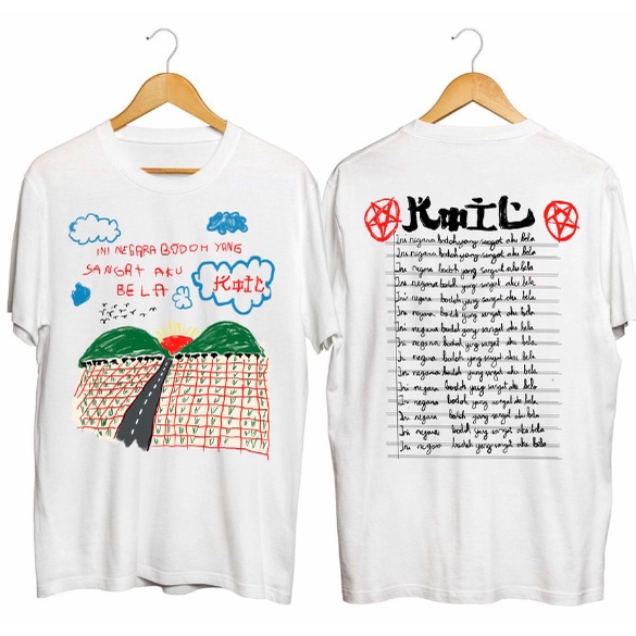KAOS BAND KOIL H&M - TSHIRT BAND KOIL - BASIC BAJU BAND KOIL PREMIUM