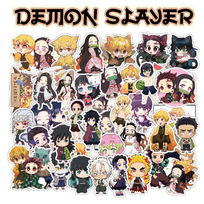 

Sticker Anime Demon slayer/ Stiker tumblr / stiker Unik / Planner / Notebook / Jurnal / Scrapbook