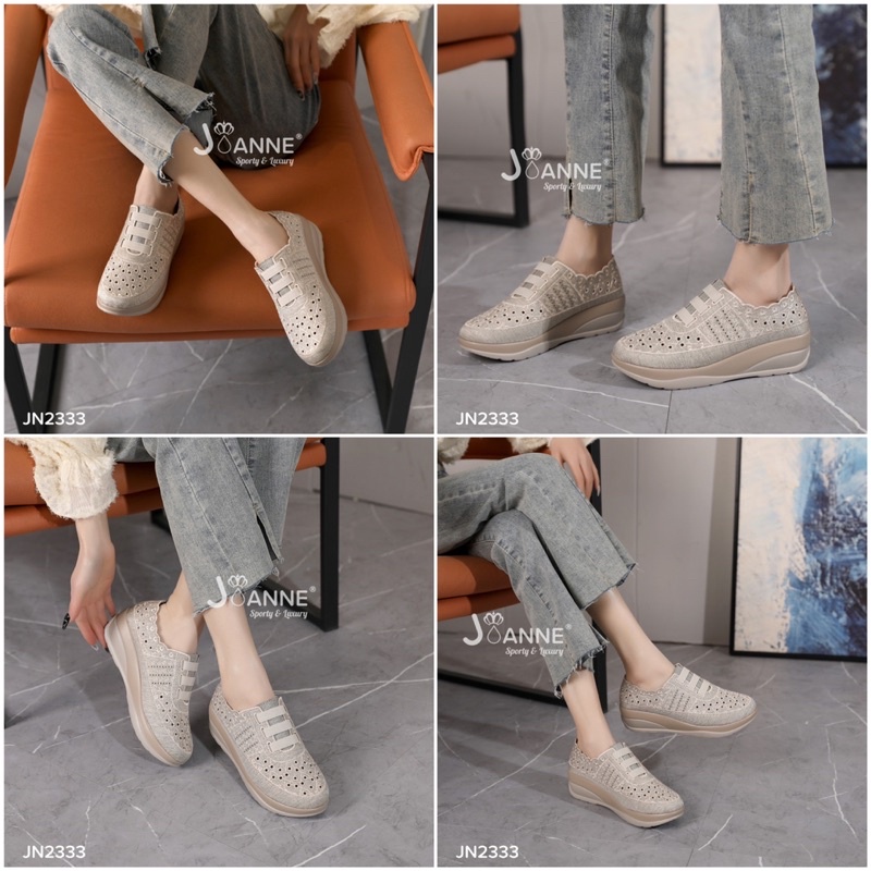 RESTOCK! [ORIGINAL] JOANNE Wedges Shoes Sepatu Wanita #JN2333