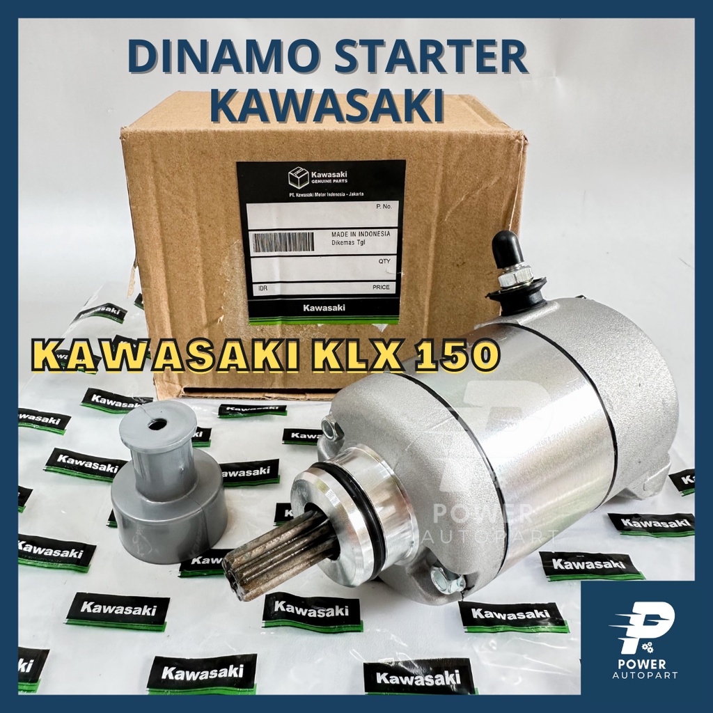 DINAMO STATER KAWASAKI KLX 150 KUALITAS ASLI ORIGINAL KAWASAKI