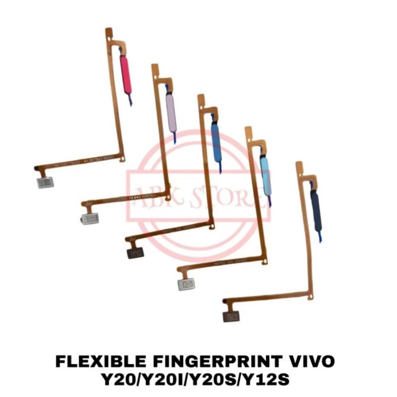 FLEXIBEL FINGER PRINT SIDIK JARI VIVO Y20 / Y12S / Y20S / Y20i  ORIGINAL