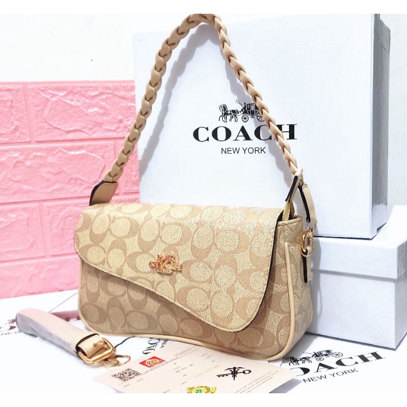 FREE BOX TAS WANITA BEST SELLER COA4CH VANILLA LALA BAGS