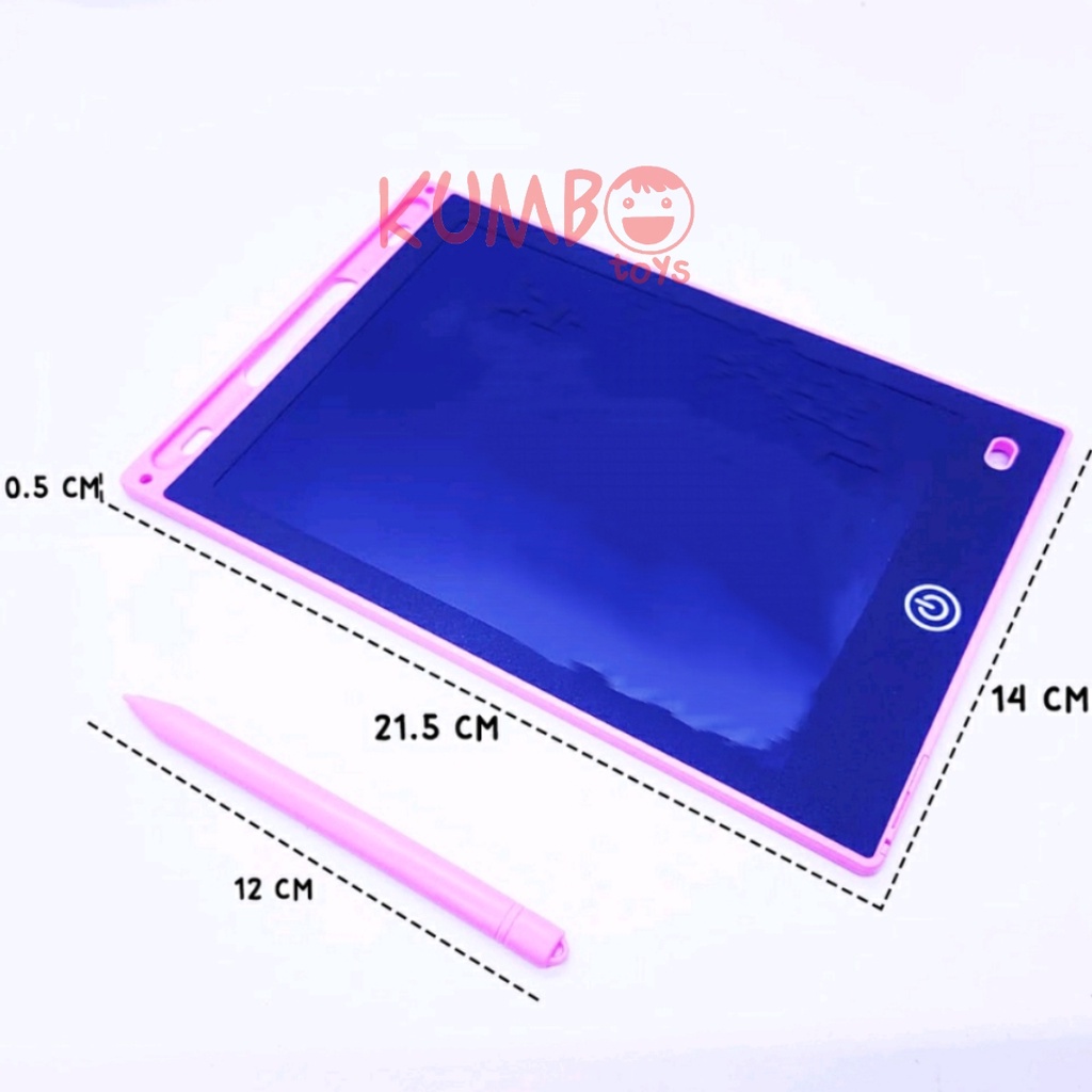 Mainan Edukasi Anak LCD Drawing Pad Writing Tablet 8.5 Inch Papan Tulis Gambar