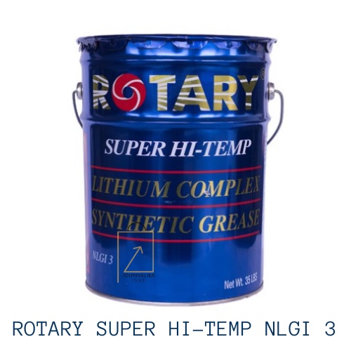 Jual GREASE Rotary Super HiTemp NLGI 3 15KG / Lithium Grease Synthetic