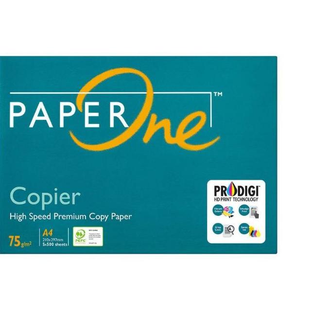 

SH5♕ Kertas A4 75 Gram Paper One 1Kg 200 Lembar Model Baru