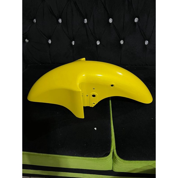 Spakbor depan ninja r ss kuning original | spakbor motor | spakbor ninja | spakbor