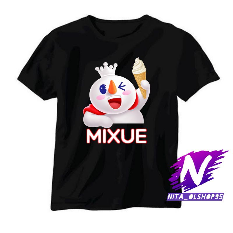 baju anak kaos anak mixue