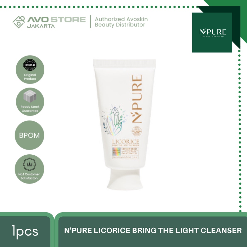 N'PURE LICORICE BRING THE LIGHT CLEANSER