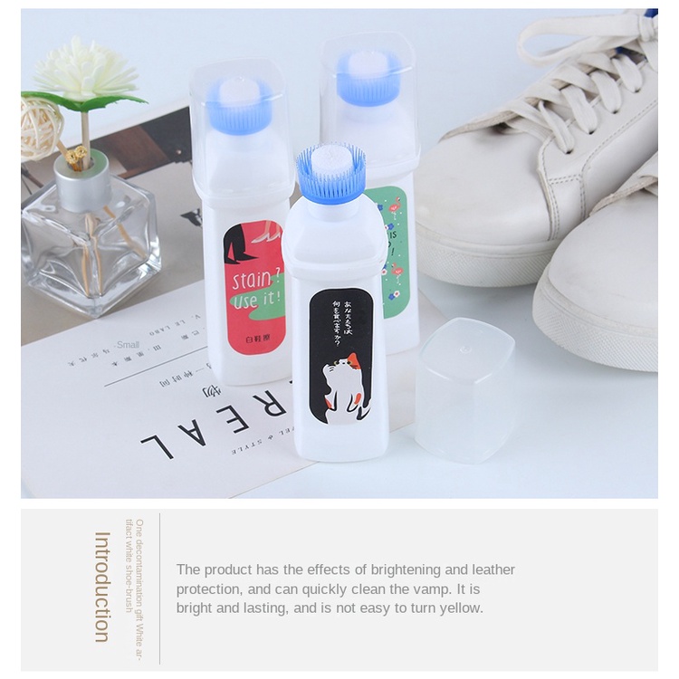 Semir Sepatu Putih / Cairan Pembersih Sepatu / Shoe Cleaner Polish