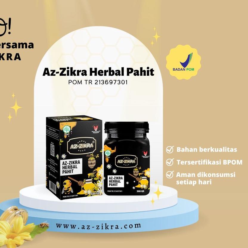 

Discount✔️New Madu Azzikra - Herbal Pahit 500gr BPOM