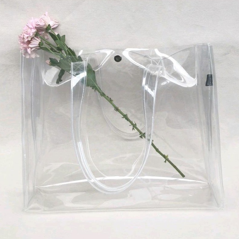 Tote bag transparan - tas transparan - enzolef