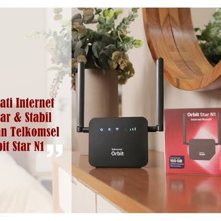 Telkomsel Orbit Star N1 Modem Wifi 4G High Speed FREE KUOTA 150GB