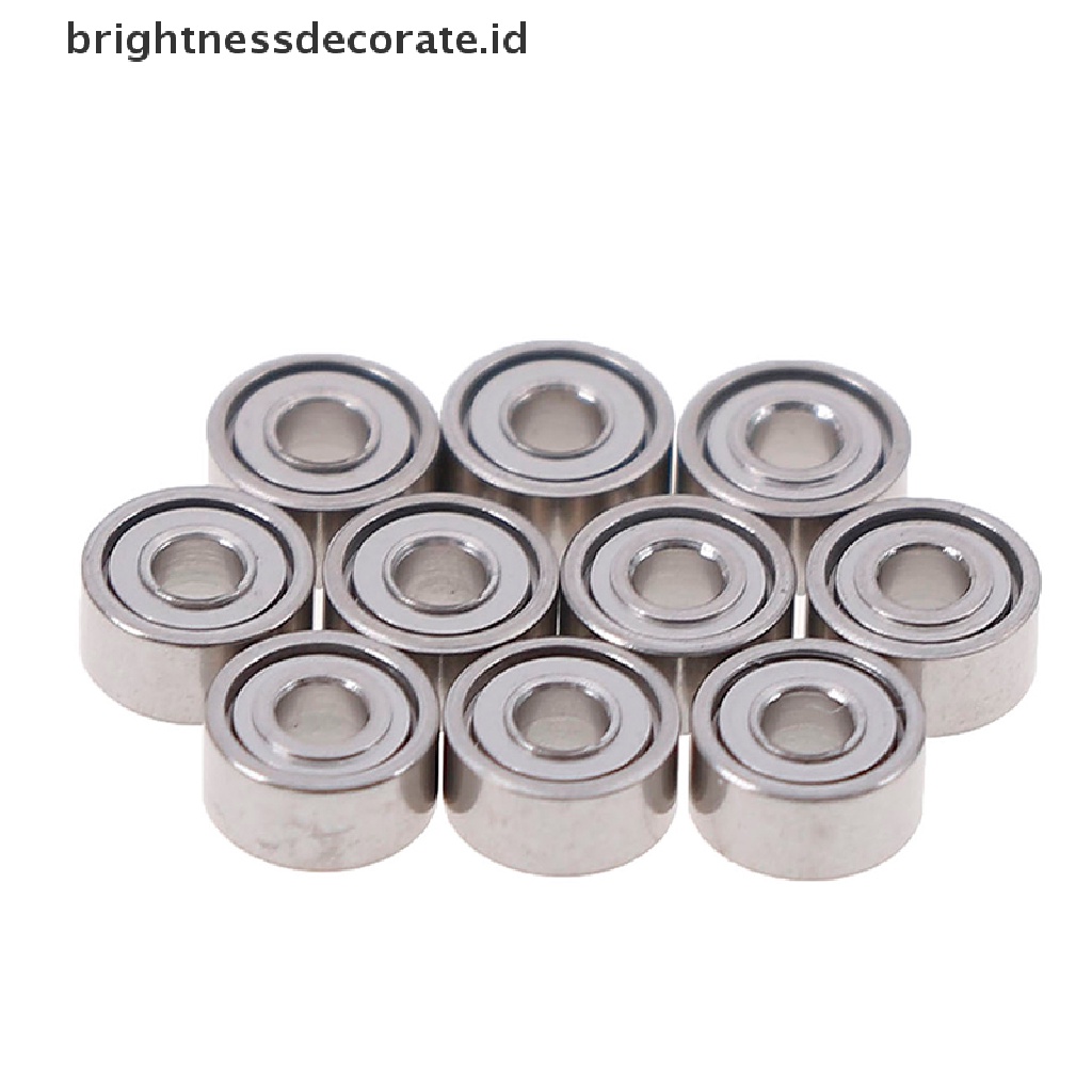 [Birth] 10pcs 681XZZ 1.5x4x2mm Terbuka Miniatur Bantalan Bola mini Tangan bearing spinner [ID]