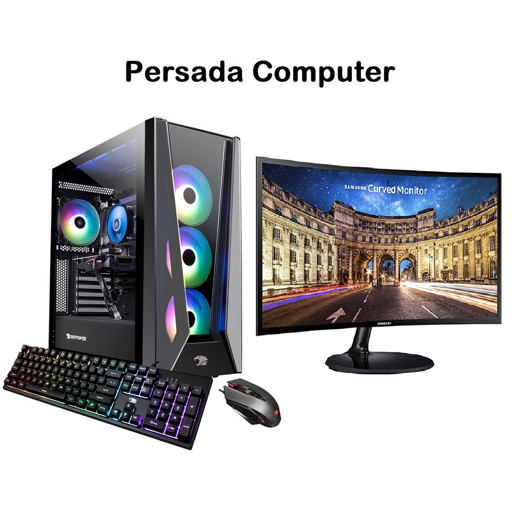 FULLSET PC GAMING RYZEN 7 5700G I 16GB I NVME I Monitor LED 24&quot;