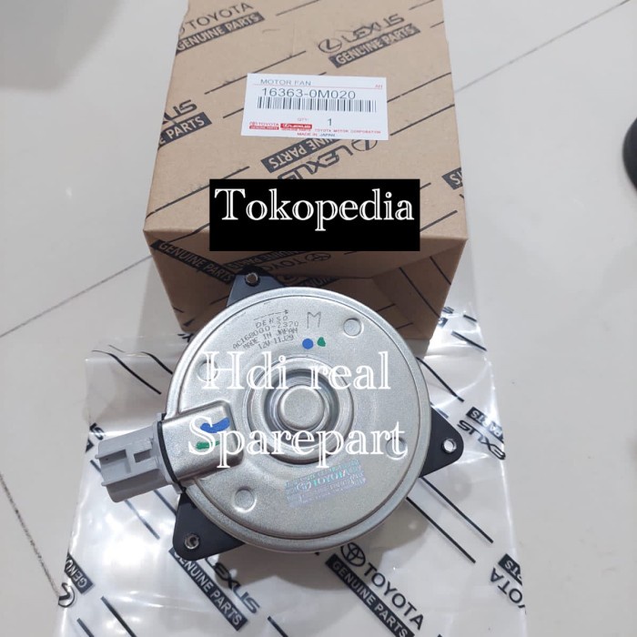 Dinamo motor fan Toyota Yaris Bakpao Ori
