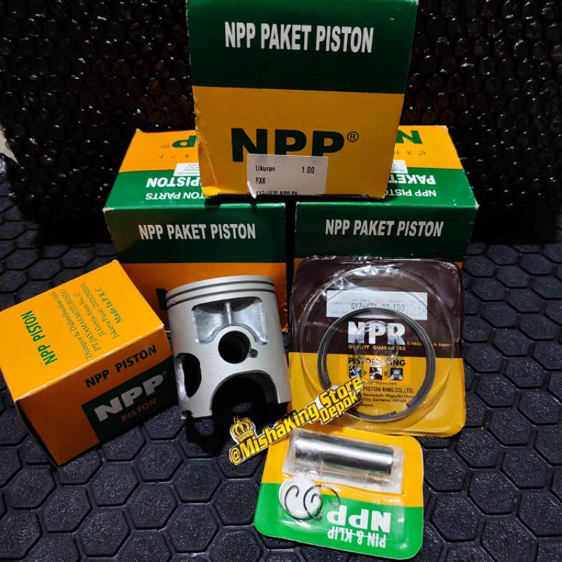 Piston kit rx king original npp os 0-100