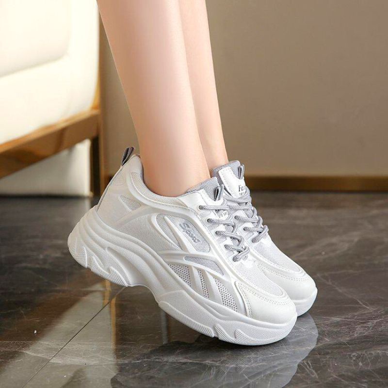 DDS2114 Sepatu Sneakers Wanita Sport Fashion Import Ready Jakarta Bisa COD (With Box)