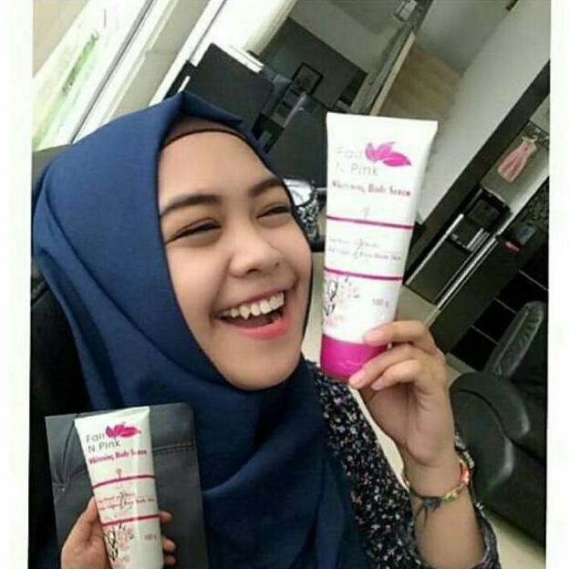 Original [Buy 2 Free Gold] Fair n pink body serum / body lotion