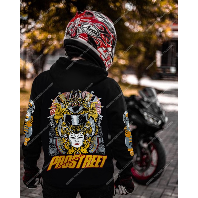 Sweater Hoodie Prostreet Driven Culture / Hoodie Pria Distro Prostreet Hitam / Hoodie Racing Riders Distro Premium