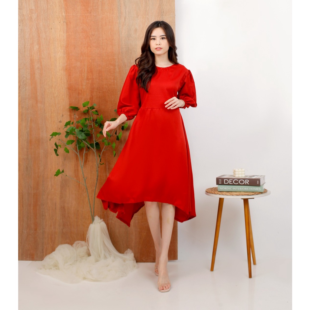 Basic id fashion Dres wanita Gia LD 100CM PJG 105 CM