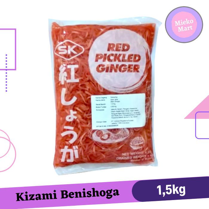 

Kizami Beni Shoga Sahachai | Benishoga | Acar Jahe 1,5Kg 073