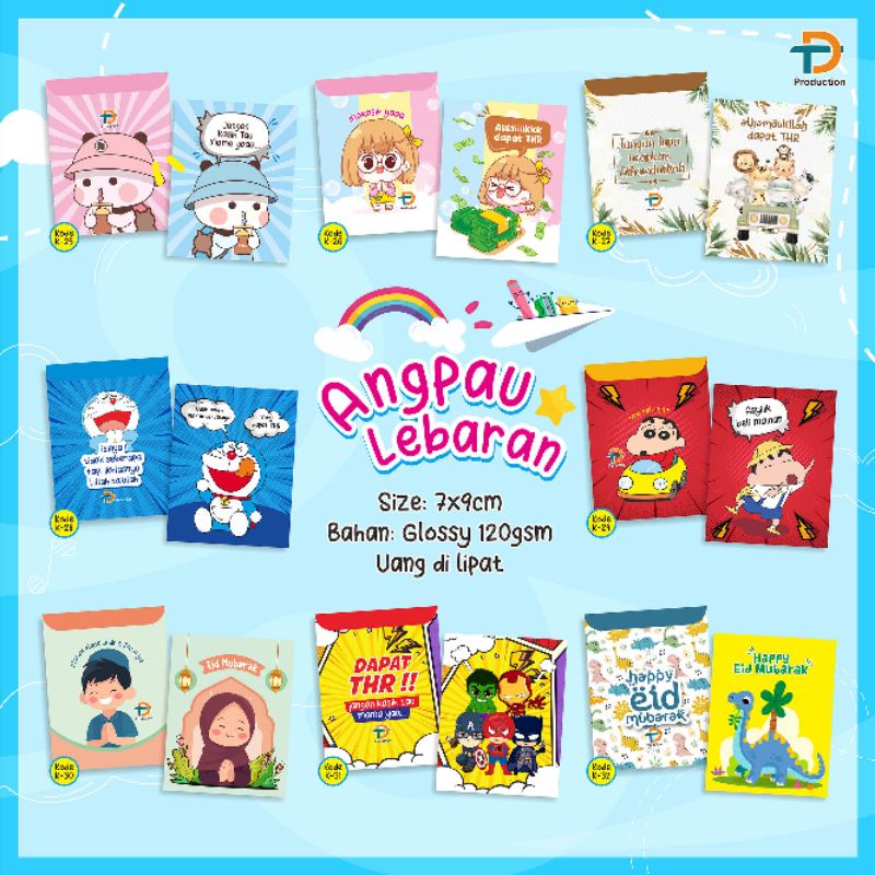

AMPLOP ANGPAU LEBARAN 2023 MURAH