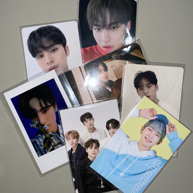 PC PHOTOCARD SEVENTEEN MINGYU TC HHU CHEKI HANABI WONWOO CARLAND SCOUPS