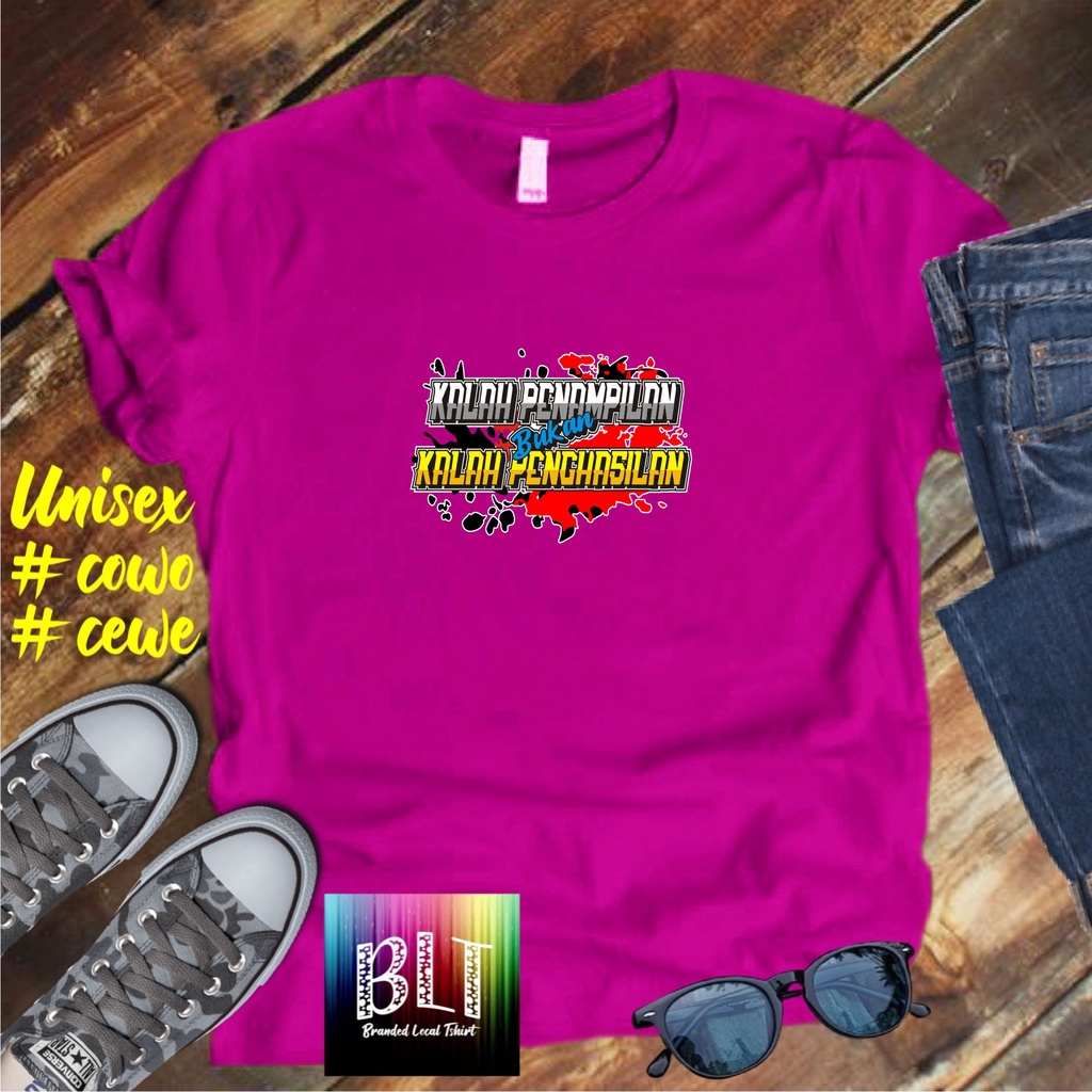 Cod Diskon Promo Gratis Ongkir/Kaos DTF KALAH PENAMPILAN/Kaos Terlaris Kualitas Terjamin Kaos Pria Distro /Kaos Murah Kaos katun/Pakaian Pria  Pakaian Wanita Kaos Viral/Best Seller