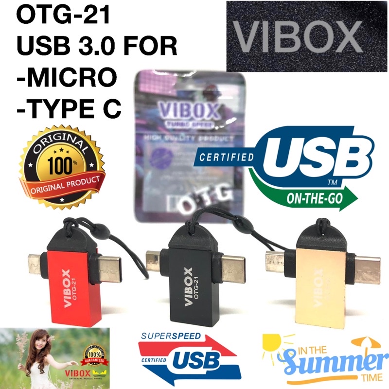 OTG21 VIBOX 2in1 USB3.0 MICRO TYPE C