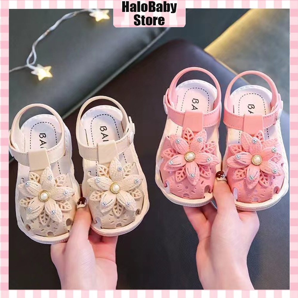 Halo Baby Sandal Anak Perempuan Bahan Karet Model Lucu Anti slip/Sport Termurah Sendal Bayi Anak