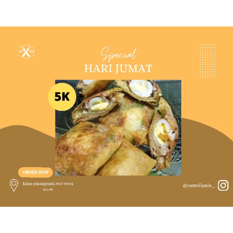 

Martabak Telur Puyuh by Cemilanis