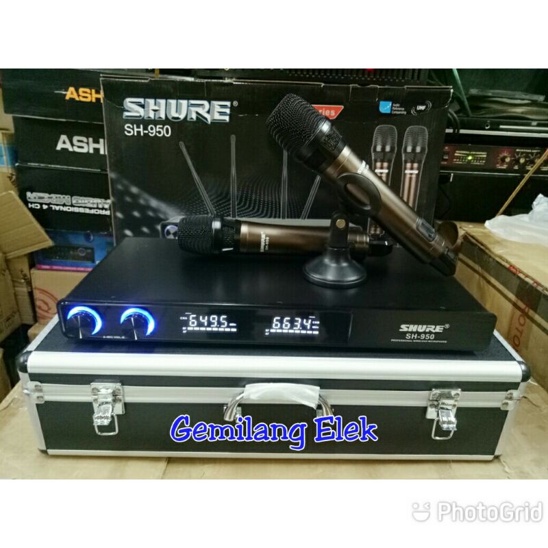 MIC WIRELESS SHURE SH 950
