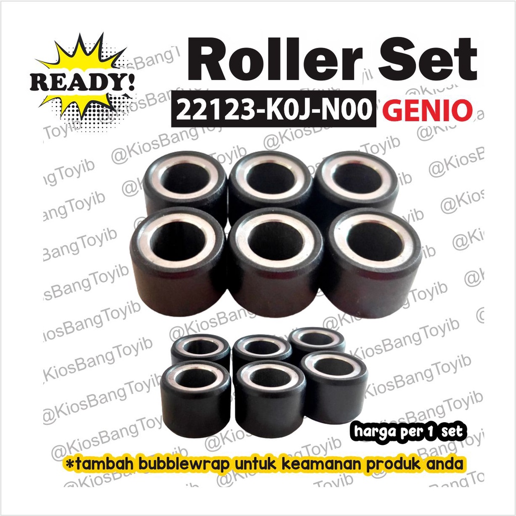 Roller Weight Set HONDA Genio Beat Scoopy (22123-KOJ)