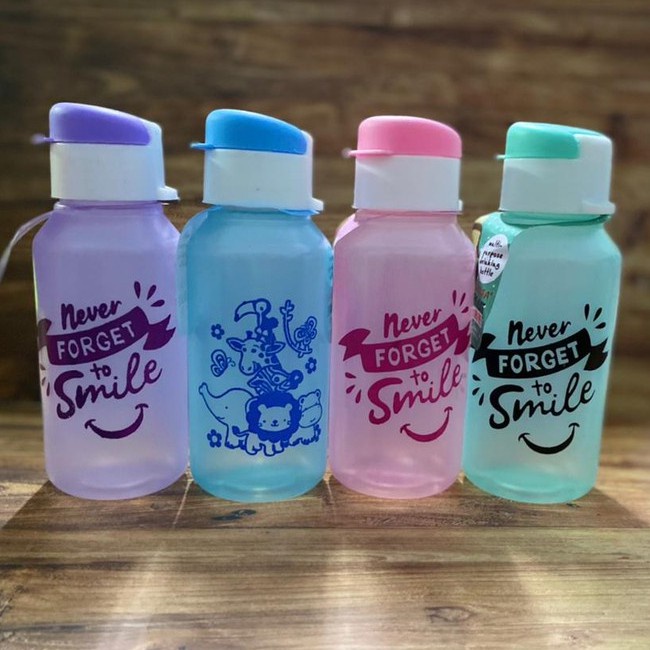 Beliajadulu88 Botol minum  FLIPTOP Gambar 500ML T006