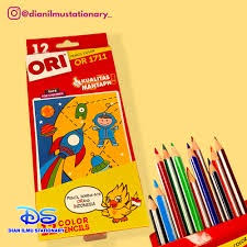 

pensil warna ori 12 warna (100grm)