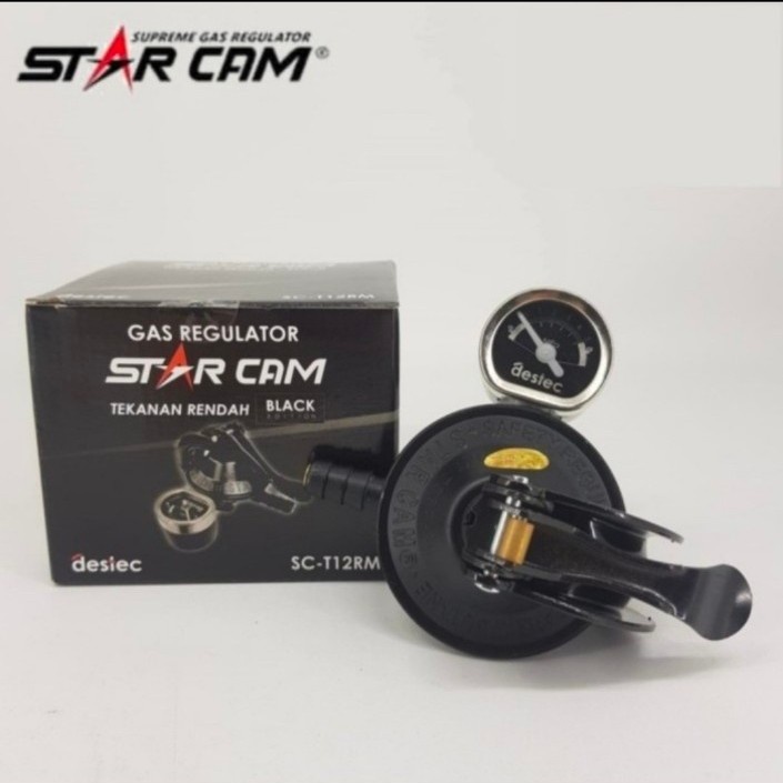 Destec Regulator Low Pressure + Meter Star Cam SC-T12RM LEBIH AMAN PROMO