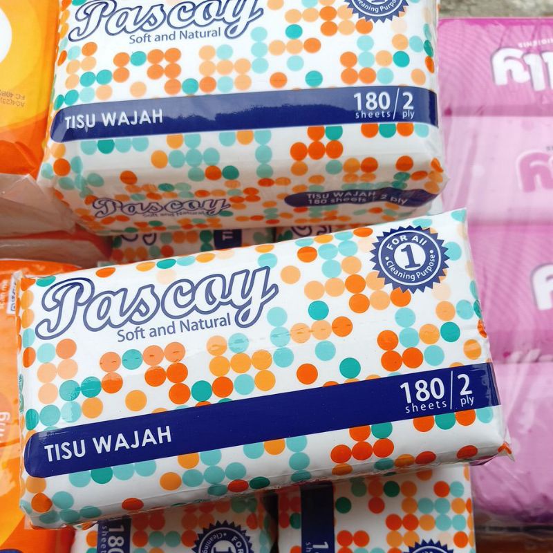 tisu pascoy 1 karton isi 60pcs