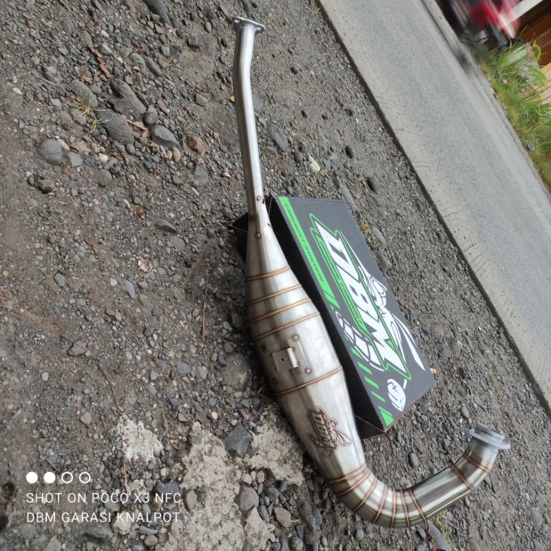 lambung knalpot Ninja r, ss dan rr uk 39-40-41 original DBM