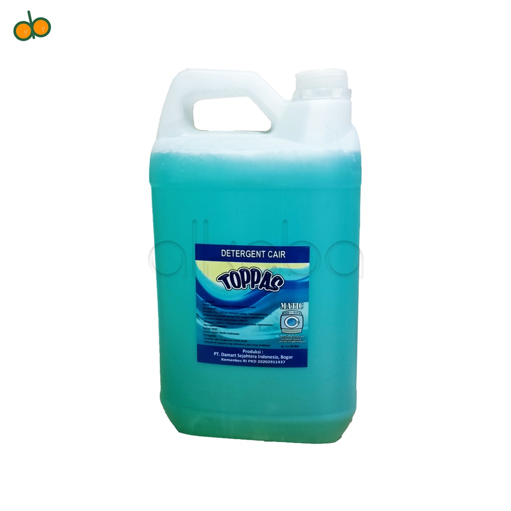 Sabun Deterjen Cairl 5 liter merk Toppas