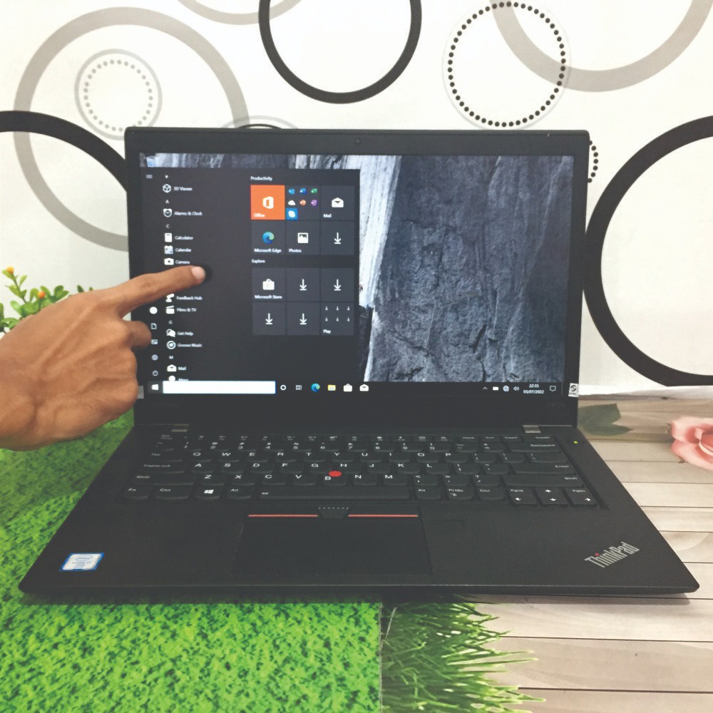 LENOVO THINKPAD T470S CORE i5-6300U RAM 8GB SSD 128GB (SECOND)