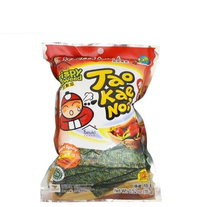 

Terkini - Tao Kae Noi Snack Crispy seaweed Hot & Spicy [15 gr] £