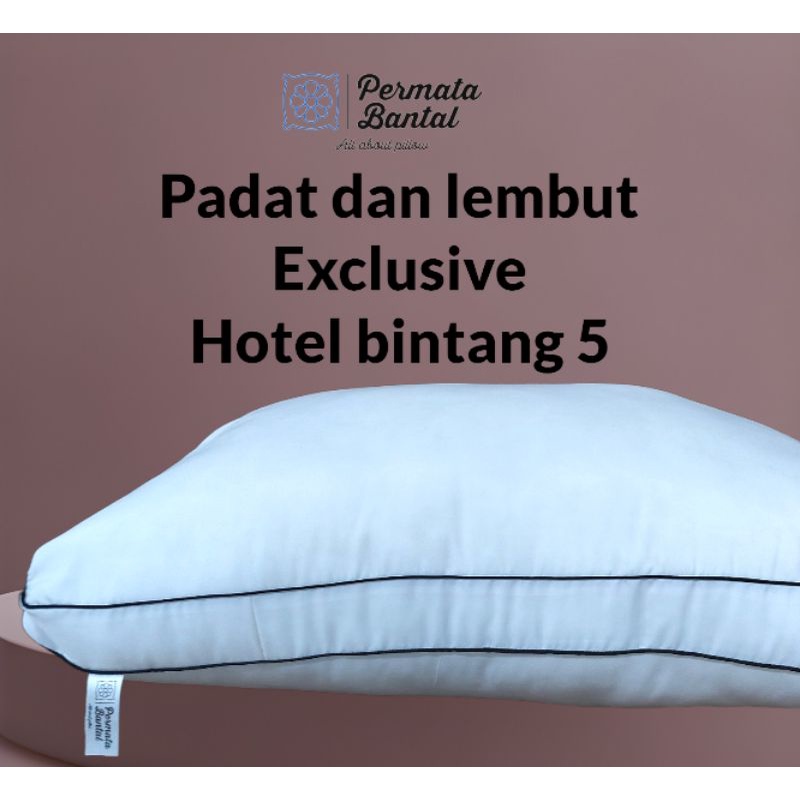 PERMATA BANTAL MICROFIBER ukuran 50x70cm Medium Firm