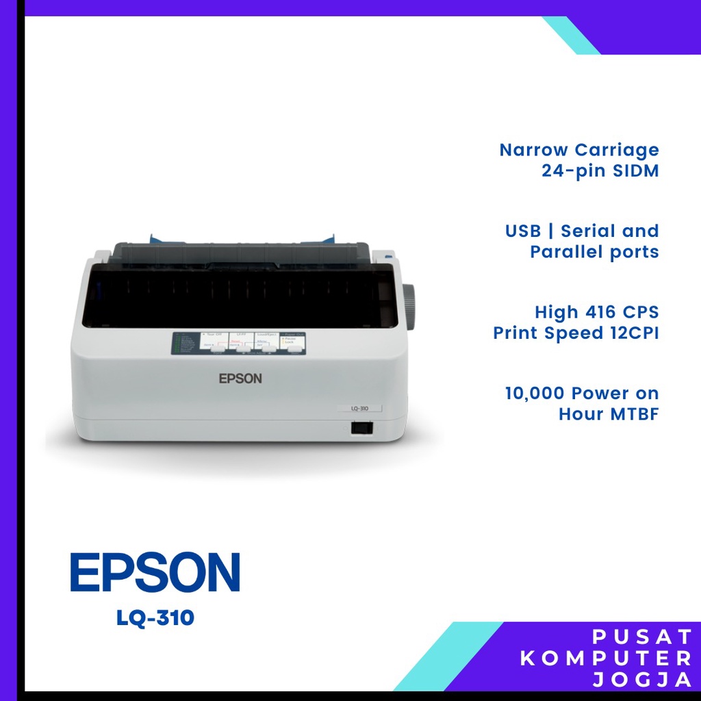 Printer Epson LQ310 LQ-310 Dotmatrix