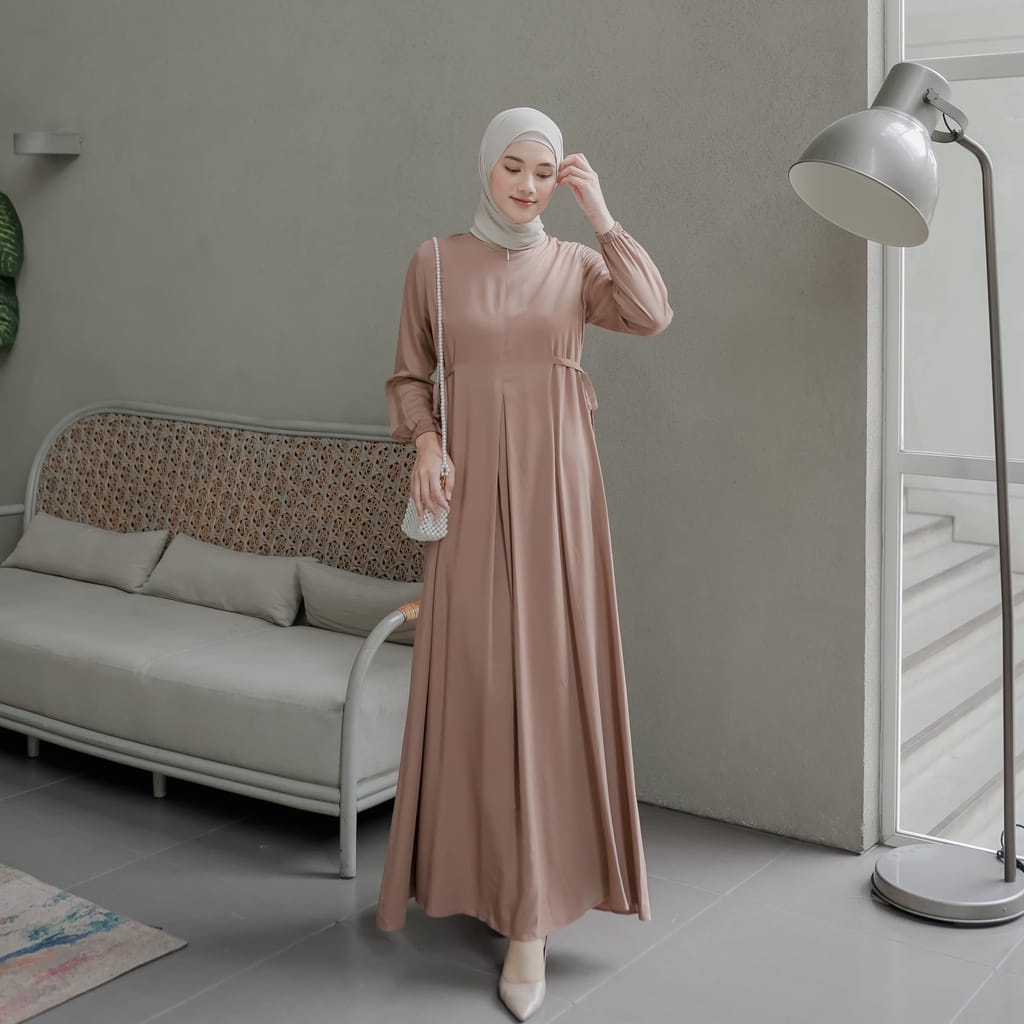 AYUNDA DRESS POLOS BAHAN CRINKLE PREMIUM // GAMIS WANITA KEKINIAN